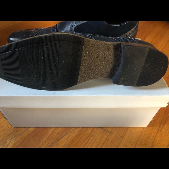 Steve Madden Blue Suede Oxford Brogues 👞 - Picture 6 of 8